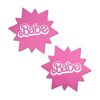 'Babe' Doll Pink Sunburst Pasties by Pastease