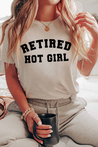 Retired Hot Girl TSHIRT