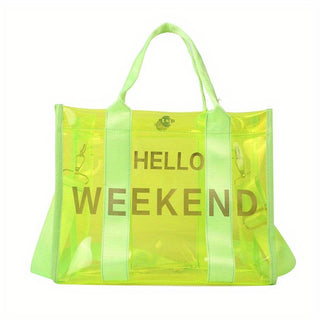 Weekender Jelly Tote